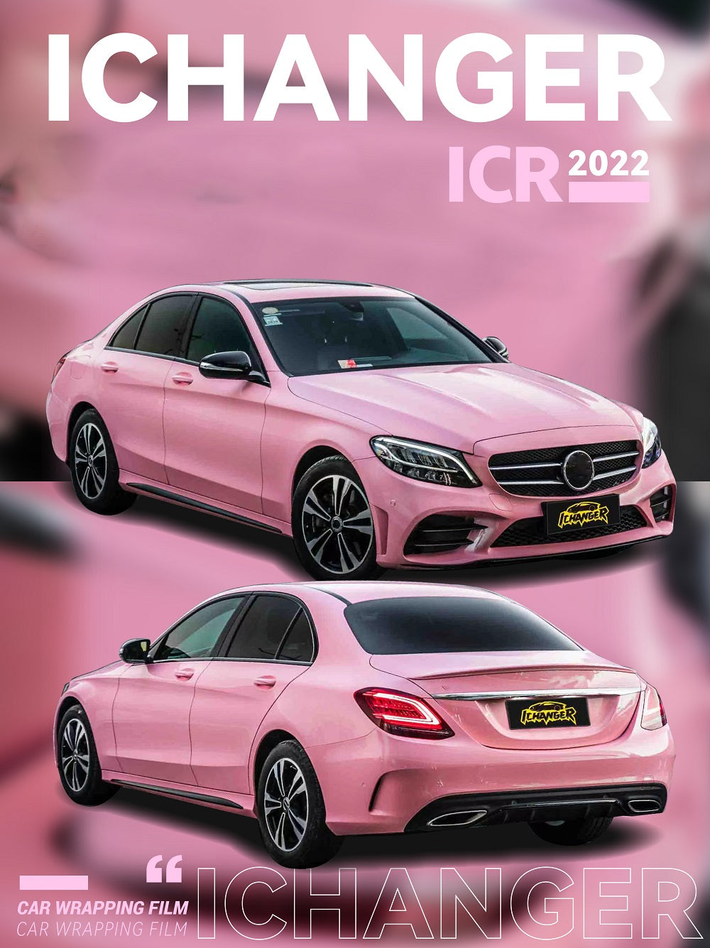 How Much For Wrapping A Car Become Pink Moon Pink Vinyl Wrapping