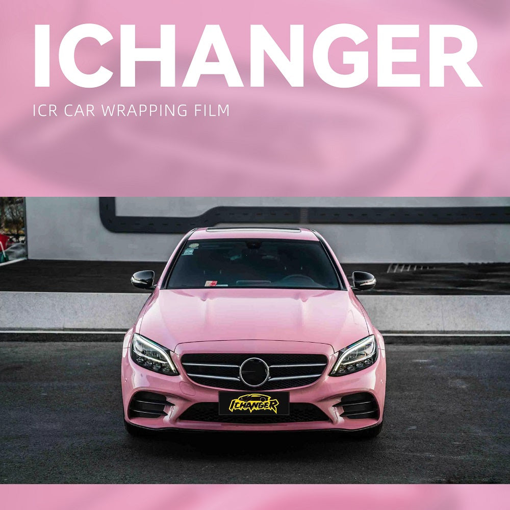 How Much For Wrapping A Car Become Pink Moon Pink Vinyl Wrapping