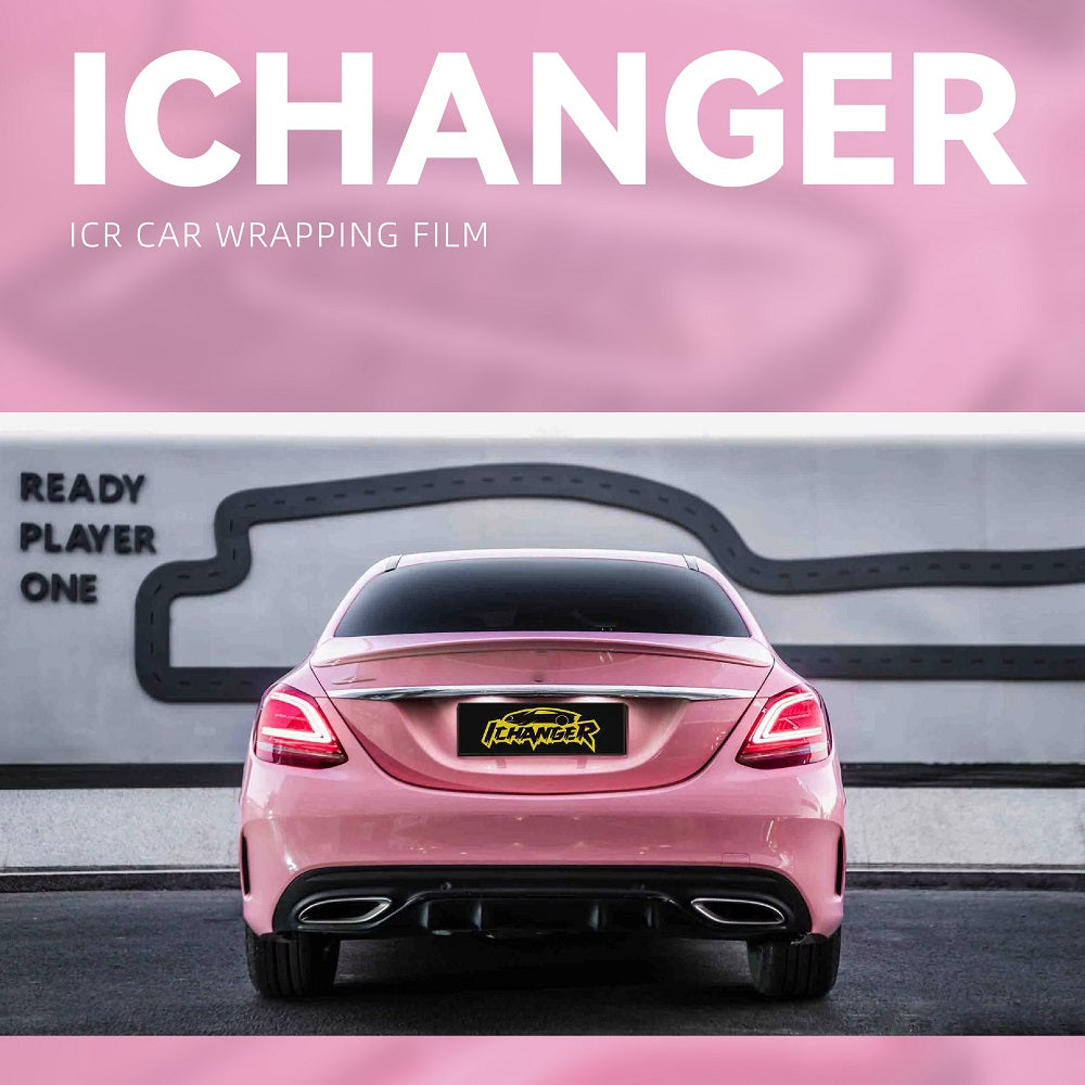 How Much For Wrapping A Car Become Pink Moon Pink Vinyl Wrapping