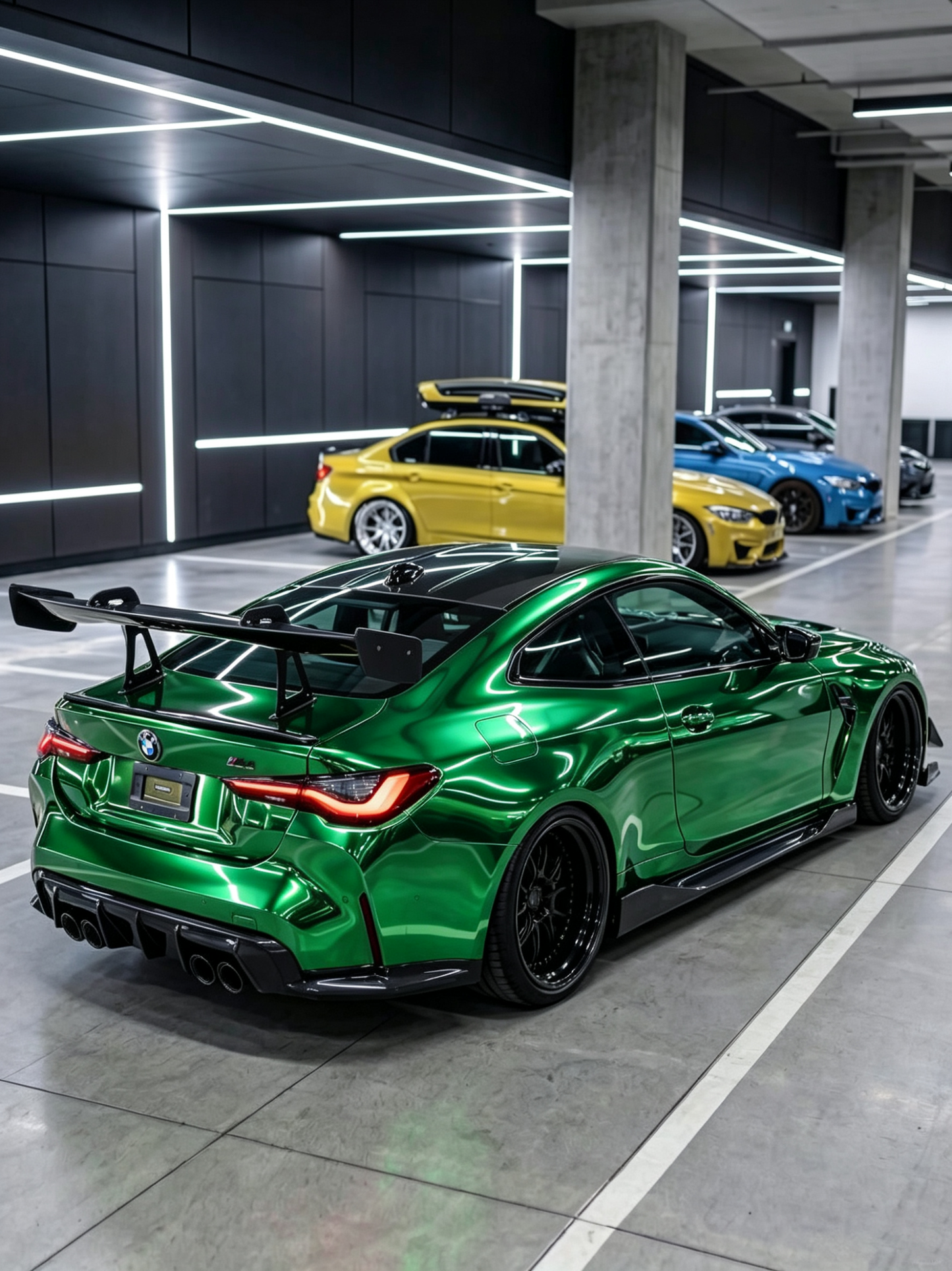 Where to buy vinyl Wrap Metal Green for BMW M4