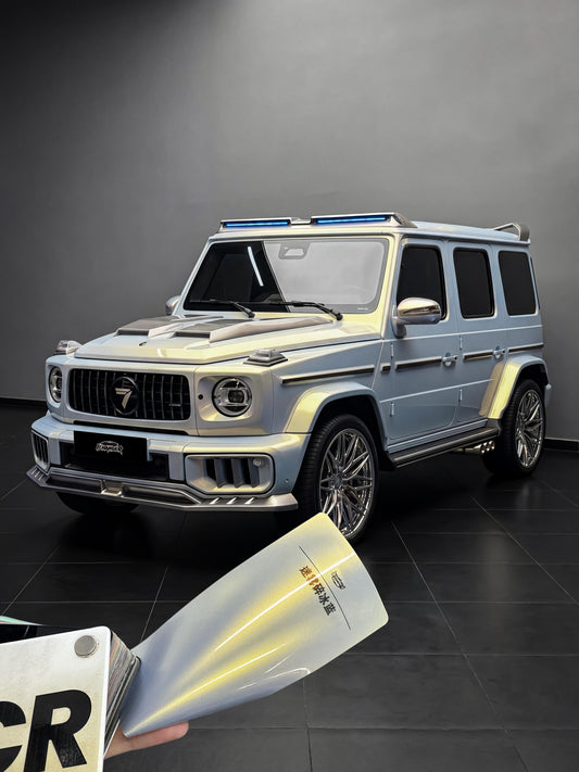 Premium Wrapping Car PPF ICE Blue for Mercedes Benz G63