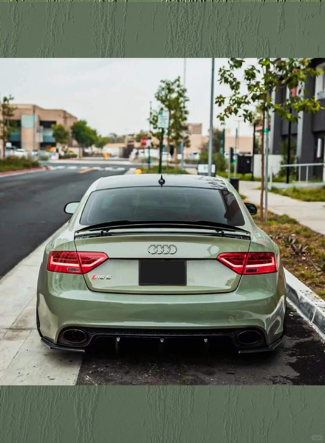 Best Car Wrapping in Los Angeles PPF Theodore Green for Audi