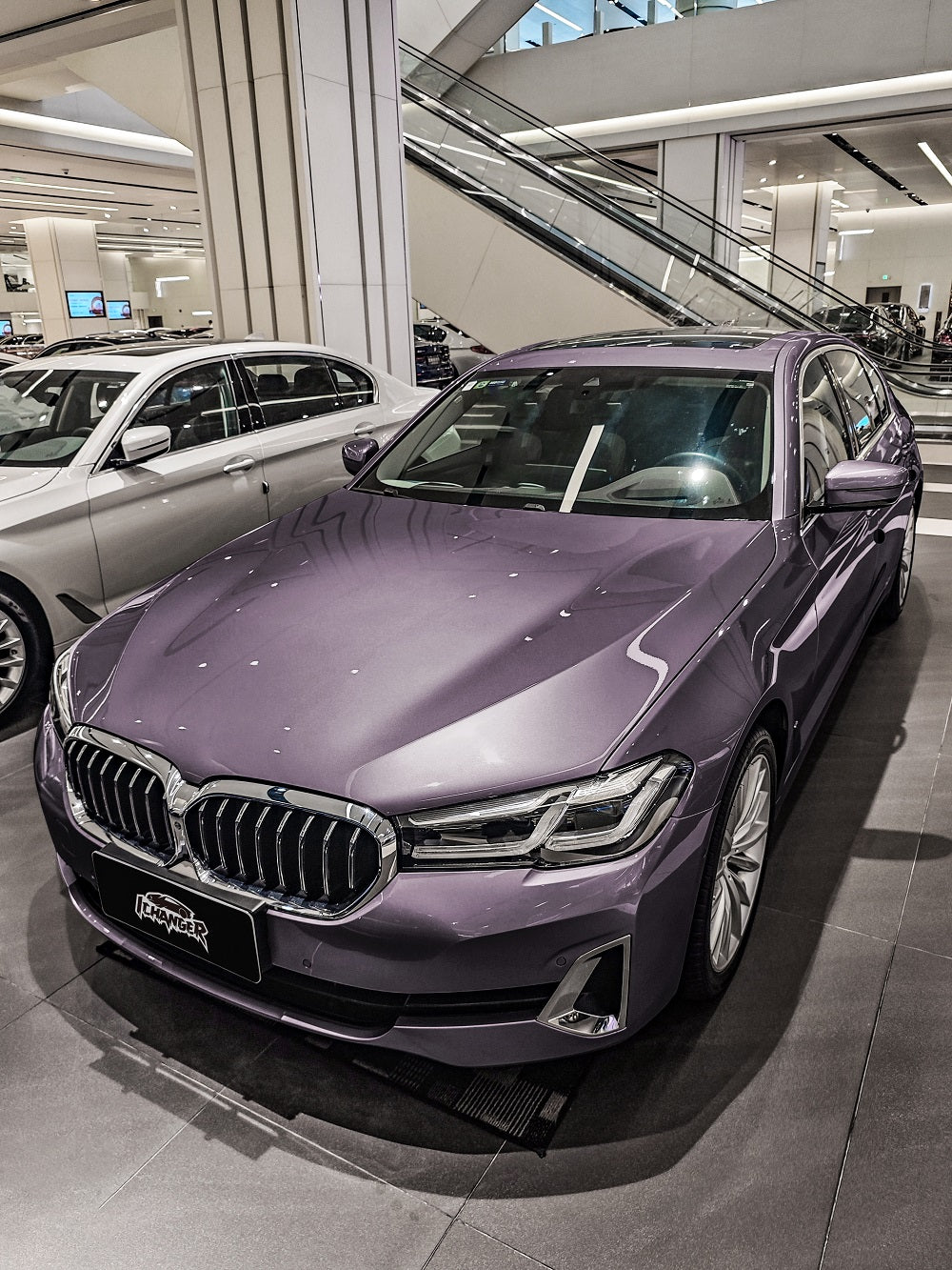 Vinyl Wrap Water Purple