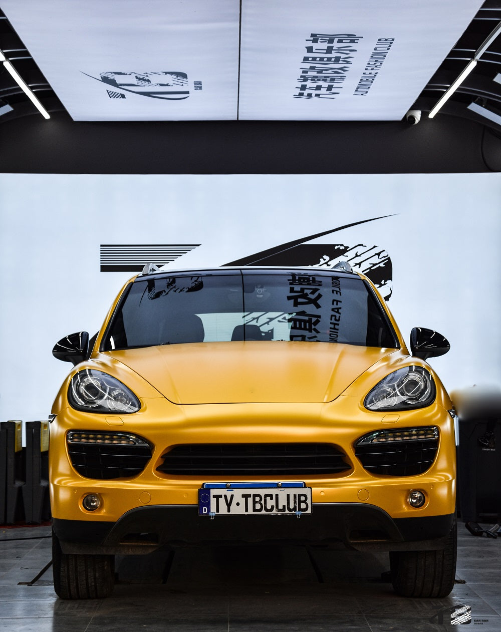 Vinyl Film Satin Metallic Yellow