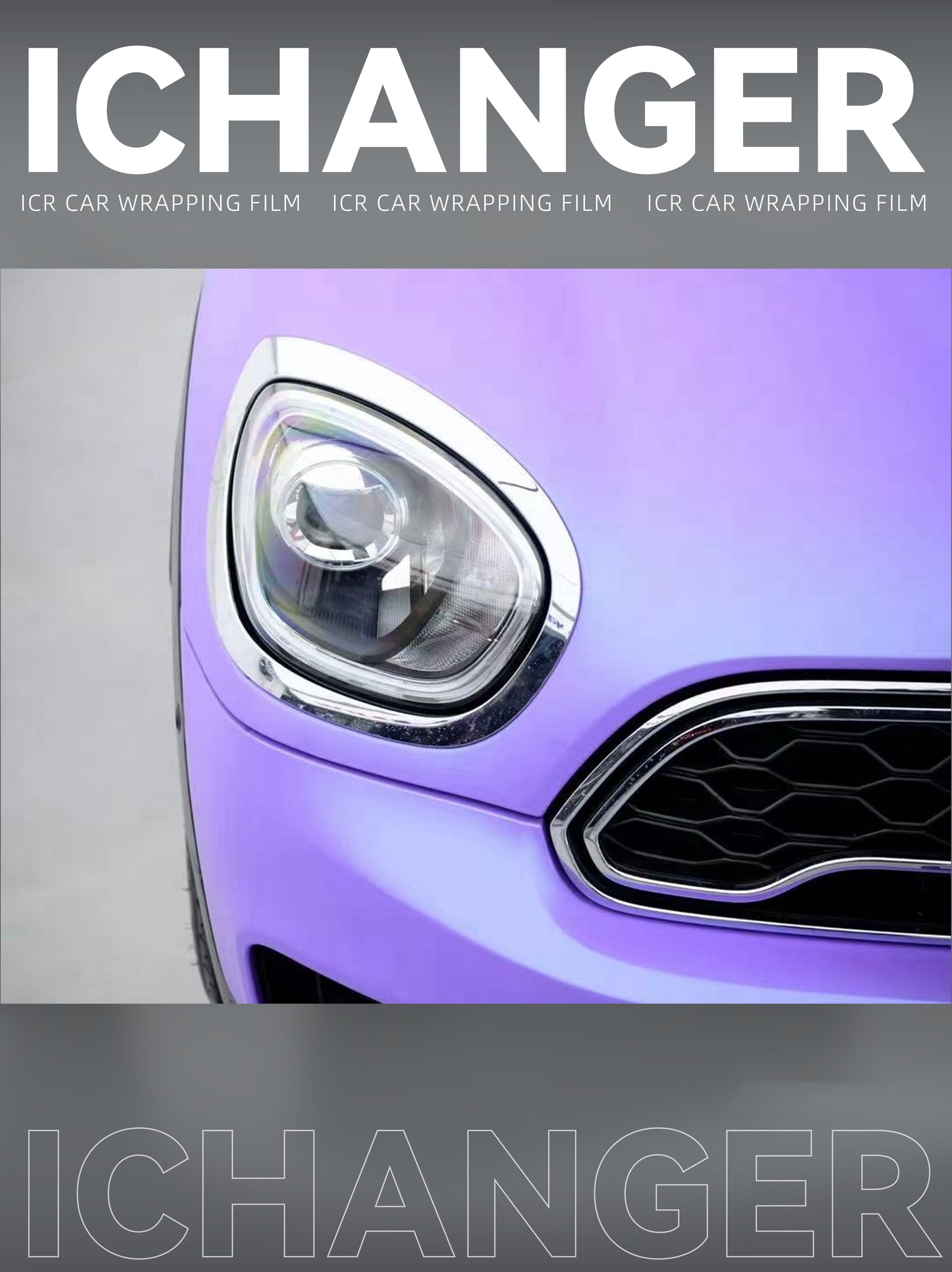 Vinyl Wrap Matte Blue To Purple