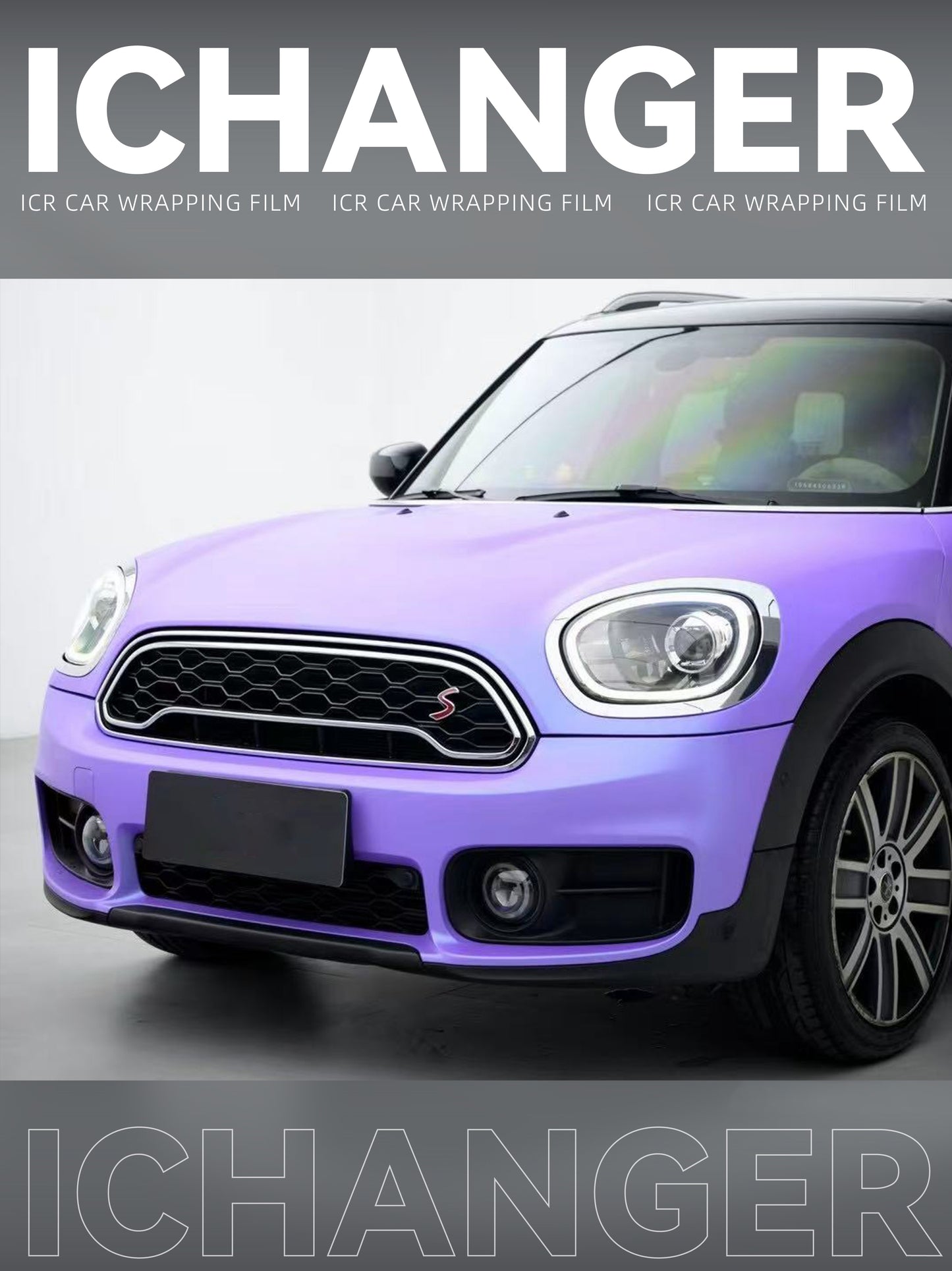 Vinyl Wrap Matte Blue To Purple