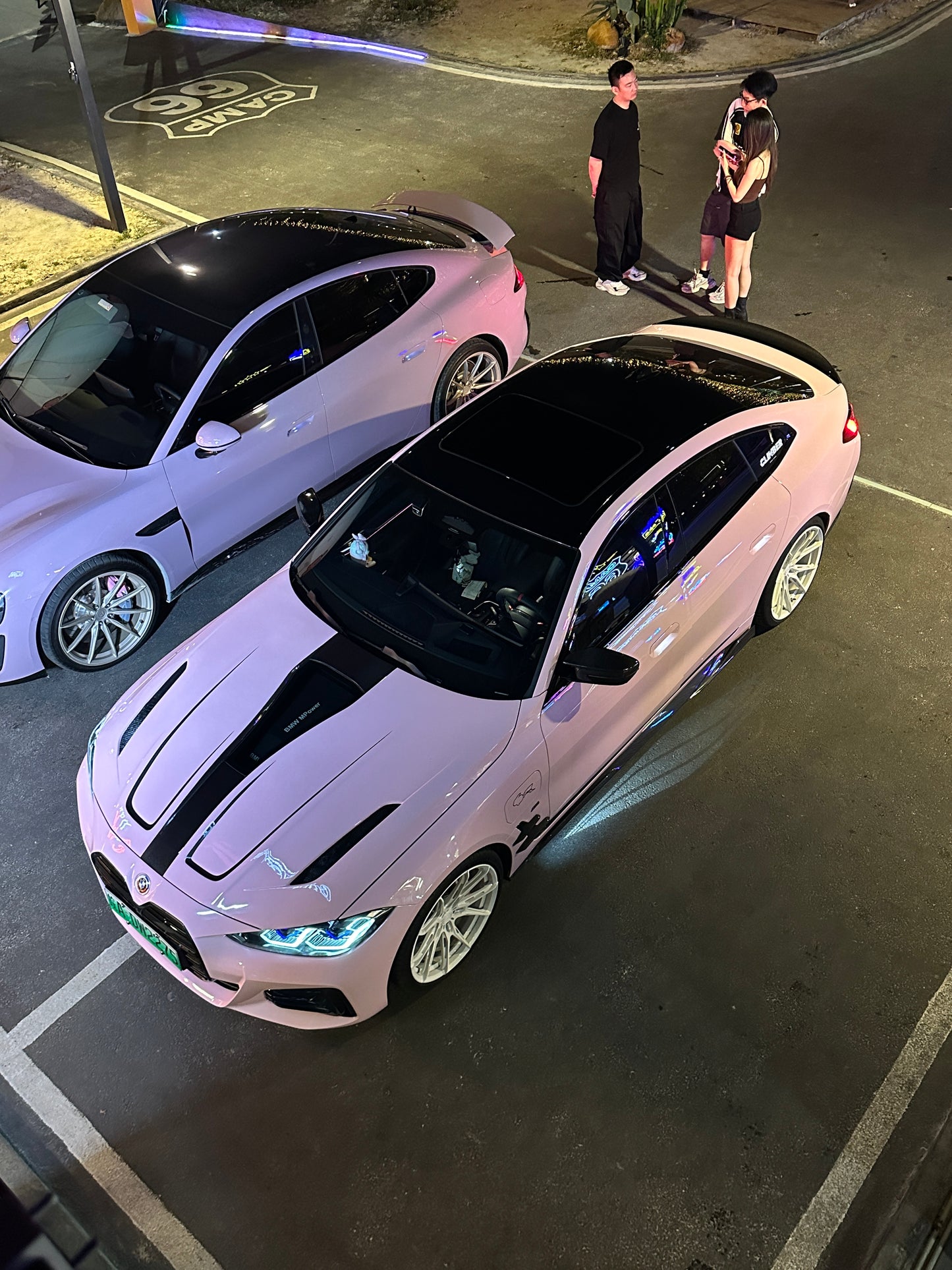 Wrapping a Car in Litchi Pink For BMW M4
