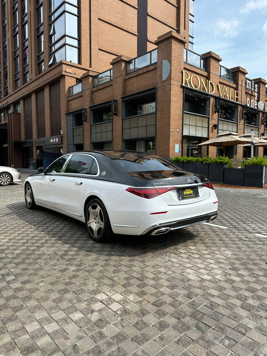 How Much Wrap A Car Champion White for Mercedes Benz Maybach