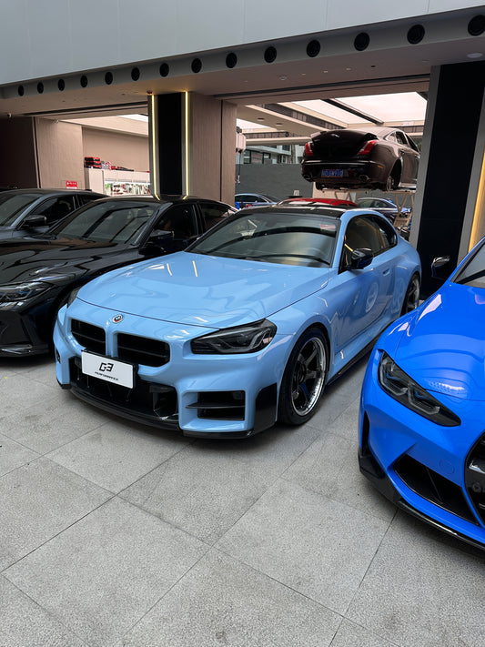Full Car Wrapping in Germany Zandvoort Blue for BMW M4 G82