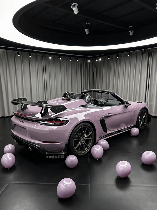 Where Can Wrap Ichanger Premium Vinyl Film in Illinois Vola Purple for Porsche 911