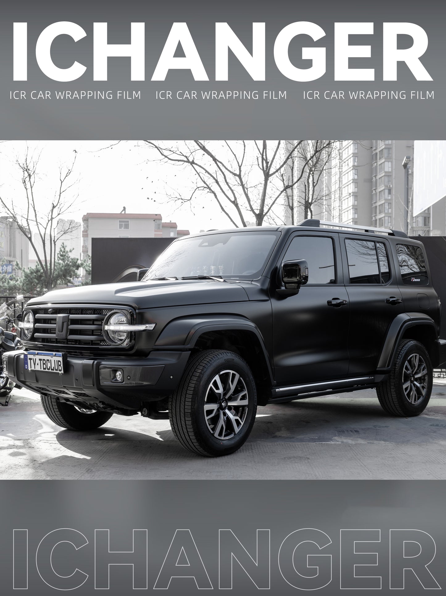 Vinyl Wrap Satin Metallic Black