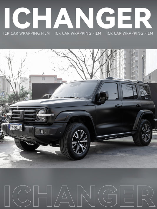 Vinyl Wrap Satin Metallic Black