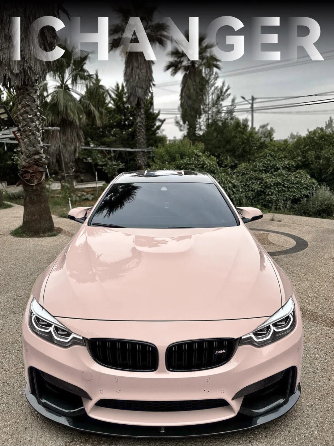 Vinyl Wrap Litchi Pink