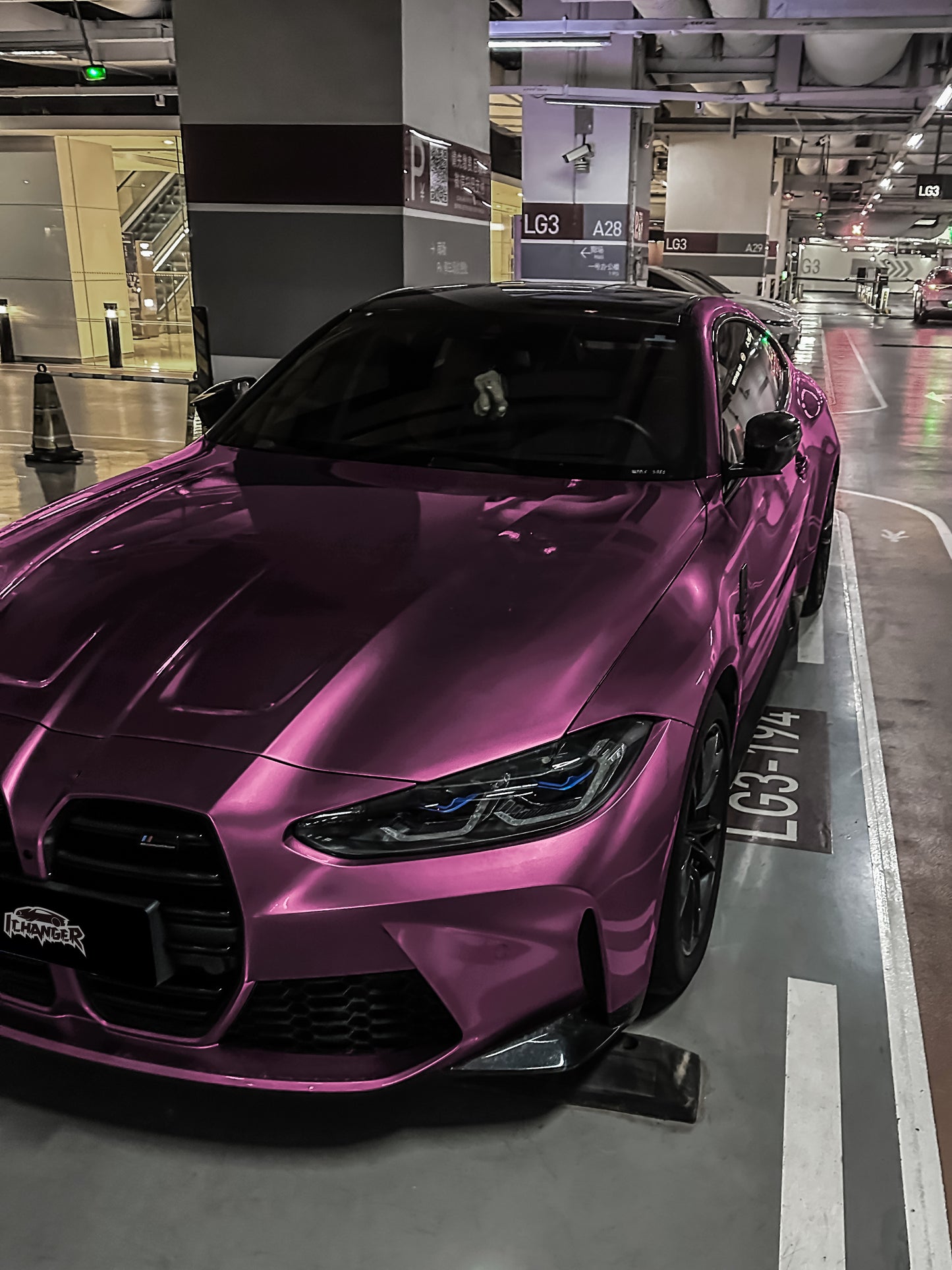 Car Wrap Siberia Purple