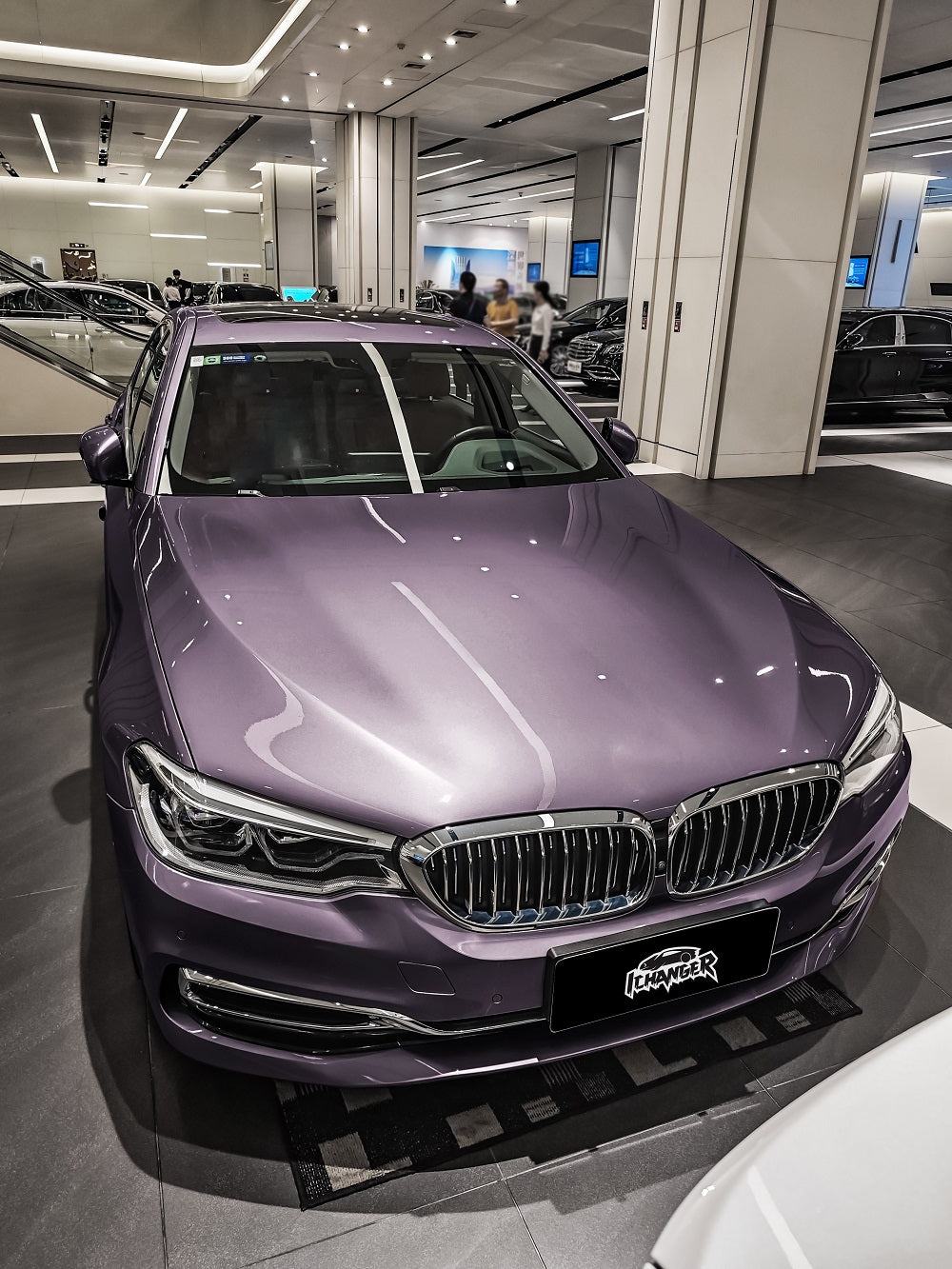 Vinyl Wrap Water Purple