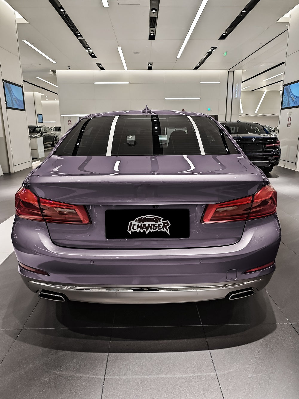 Vinyl Wrap Water Purple