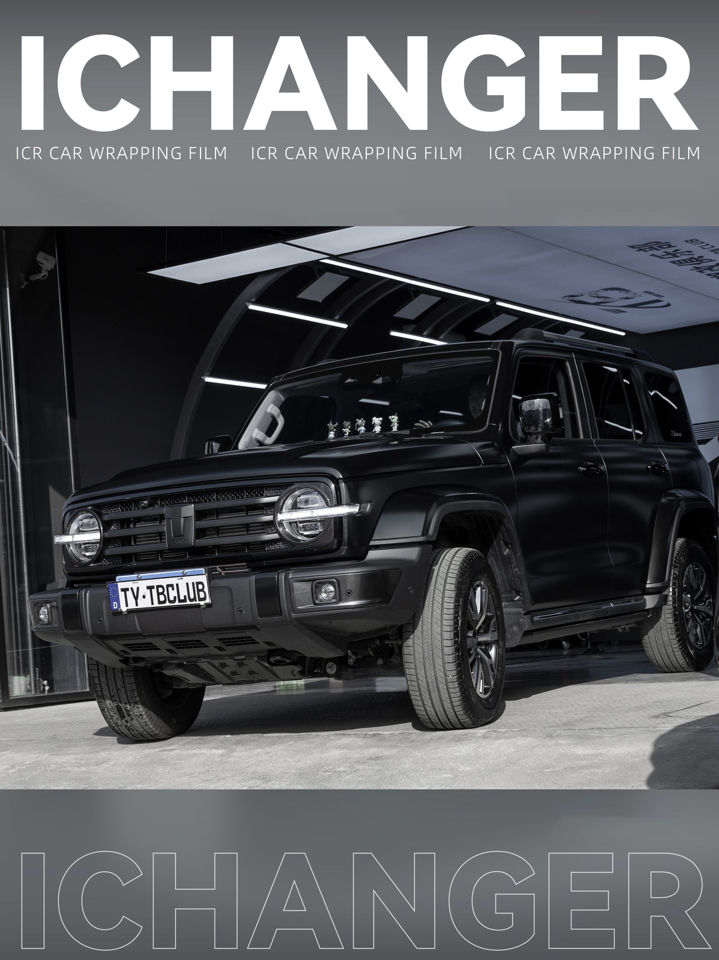 Vinyl Wrap Satin Metallic Black