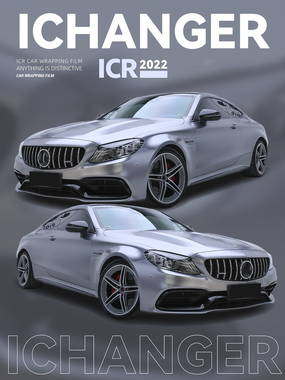 Vinyl Wrapping Satin Metallic Titanium Grey