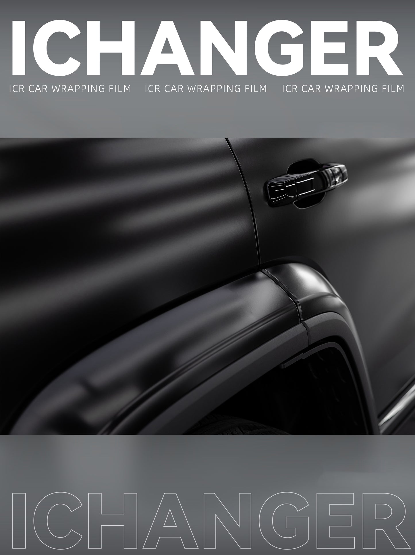 Vinyl Wrap Satin Metallic Black