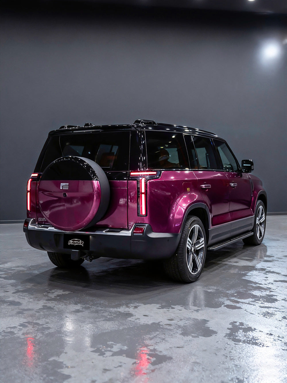 Vinyl Wrap Siberia Purple For ROX