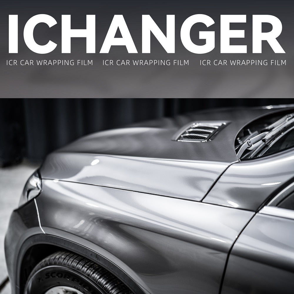 Vinyl Wrap Liquid Metal Gun Grey