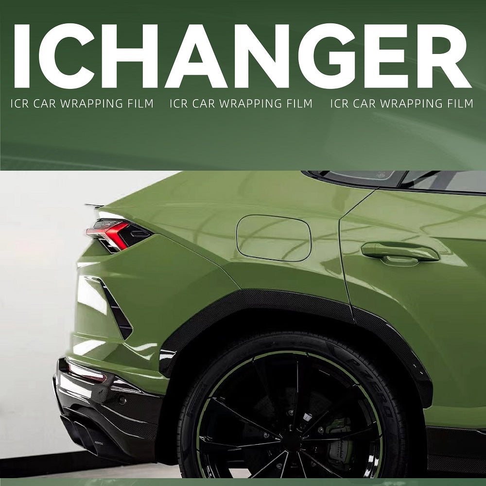 Wrapping Vinyl Olive Green Car Sticker
