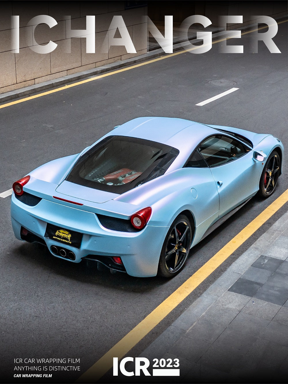 Wrap Film Matte Fantastic Blue