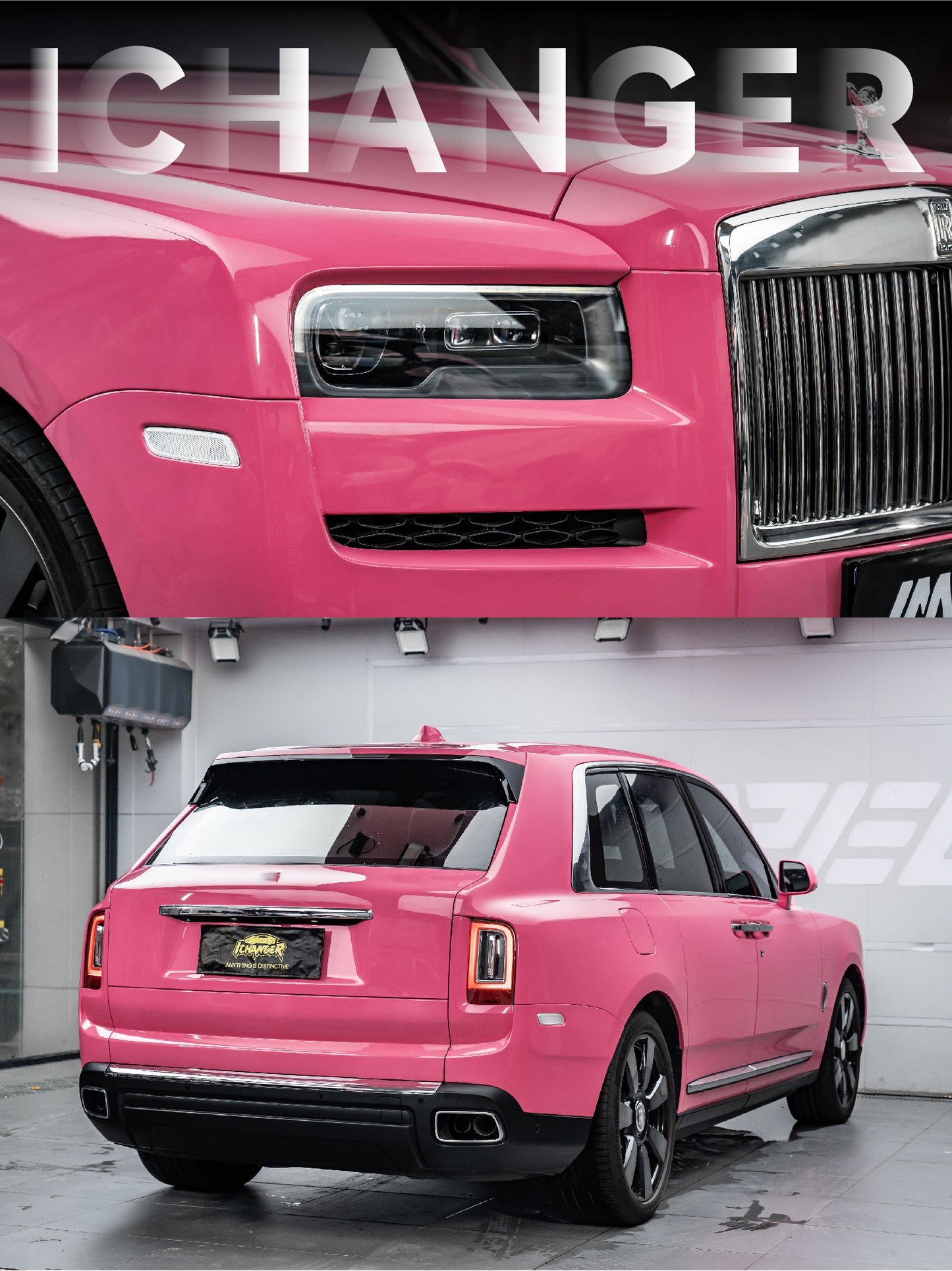 Vinyl Wrap Alice Pink