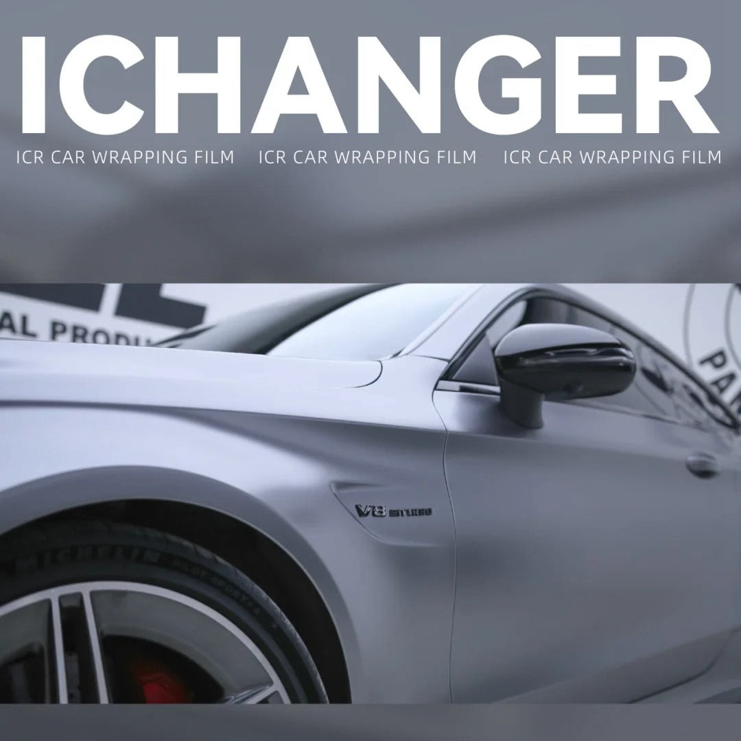 Vinyl Wrapping Satin Metallic Titanium Grey
