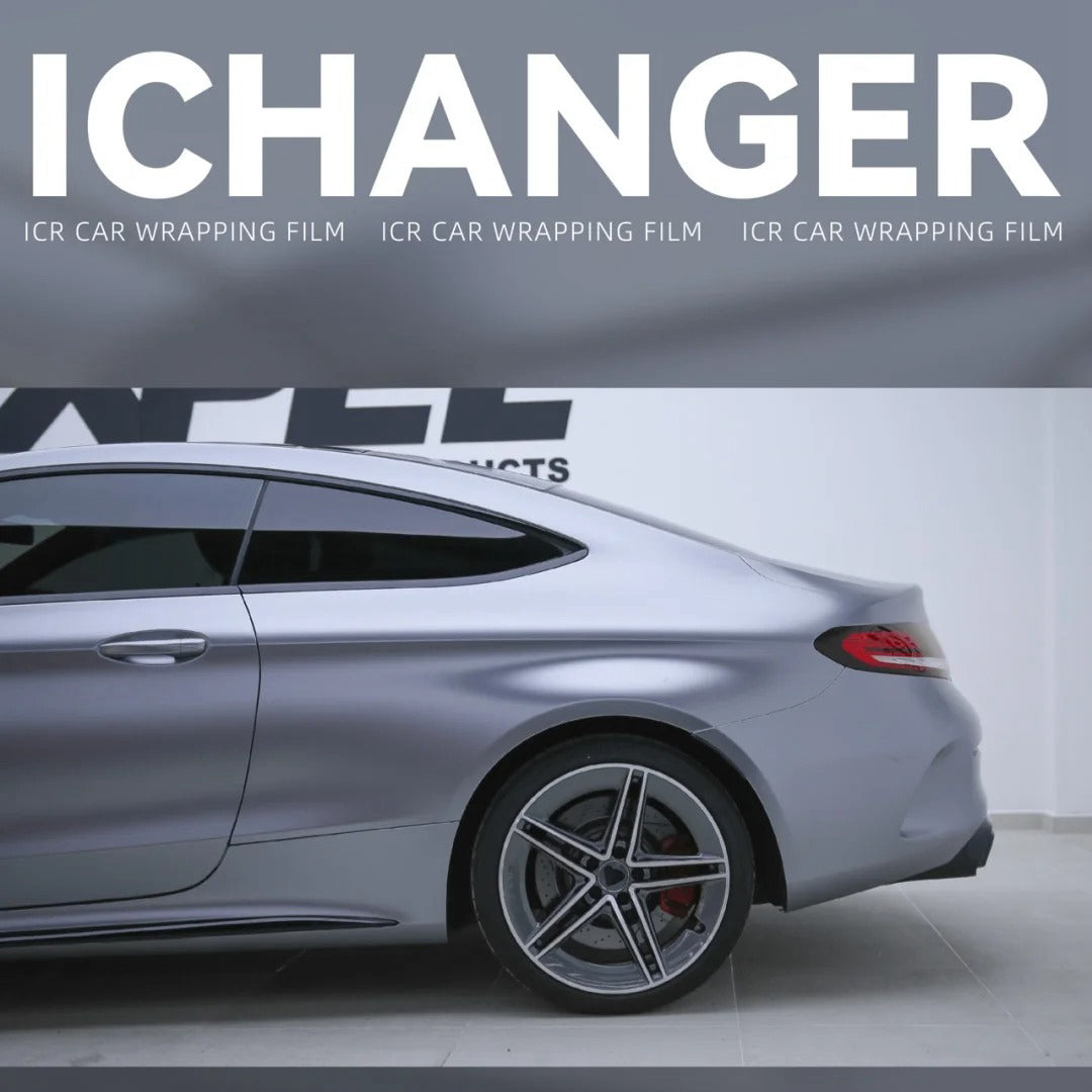 Vinyl Wrapping Satin Metallic Titanium Grey