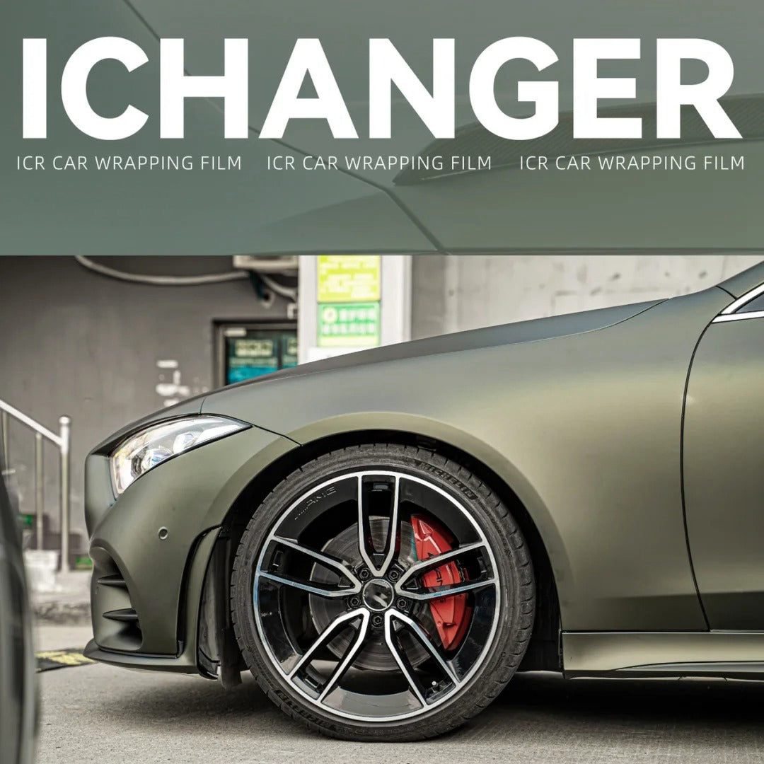 Wrapping Film Matte Metallic Mysterious Green