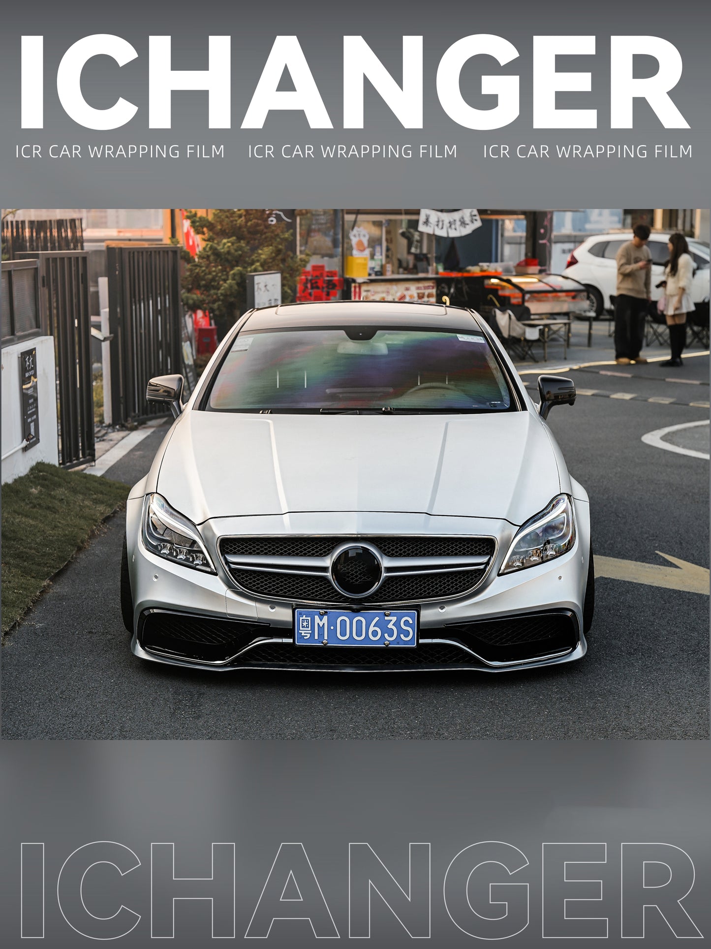 Vinyl Wrap Matte Metallic Alexander Silver