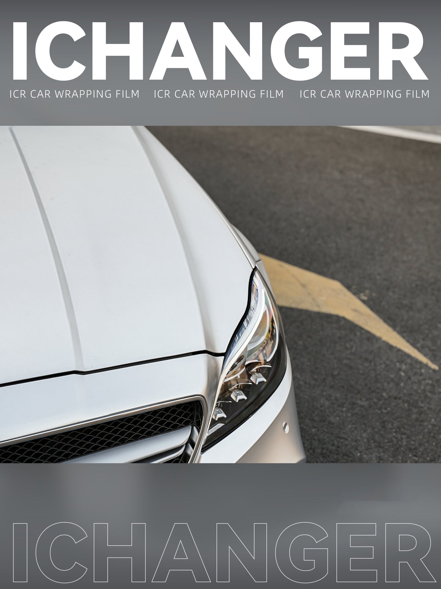 Vinyl Wrap Matte Metallic Alexander Silver