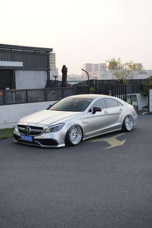 Ichanger Special Car Wrap PPF Alexander Silver for Mercedes Benz
