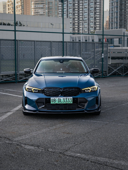 Vinyl Wrap Butterfly Blue