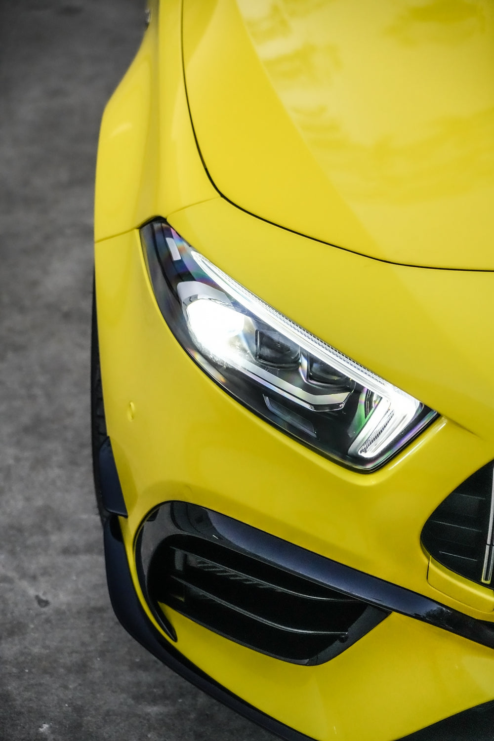 Vinyl Wrap Super Gloss Maize Yellow