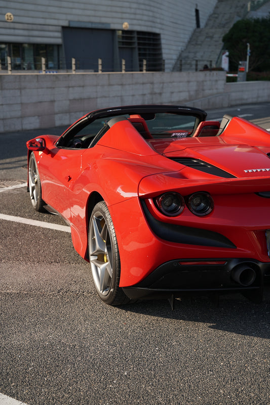 Vinyl Wrap Super Gloss Ferrari Red