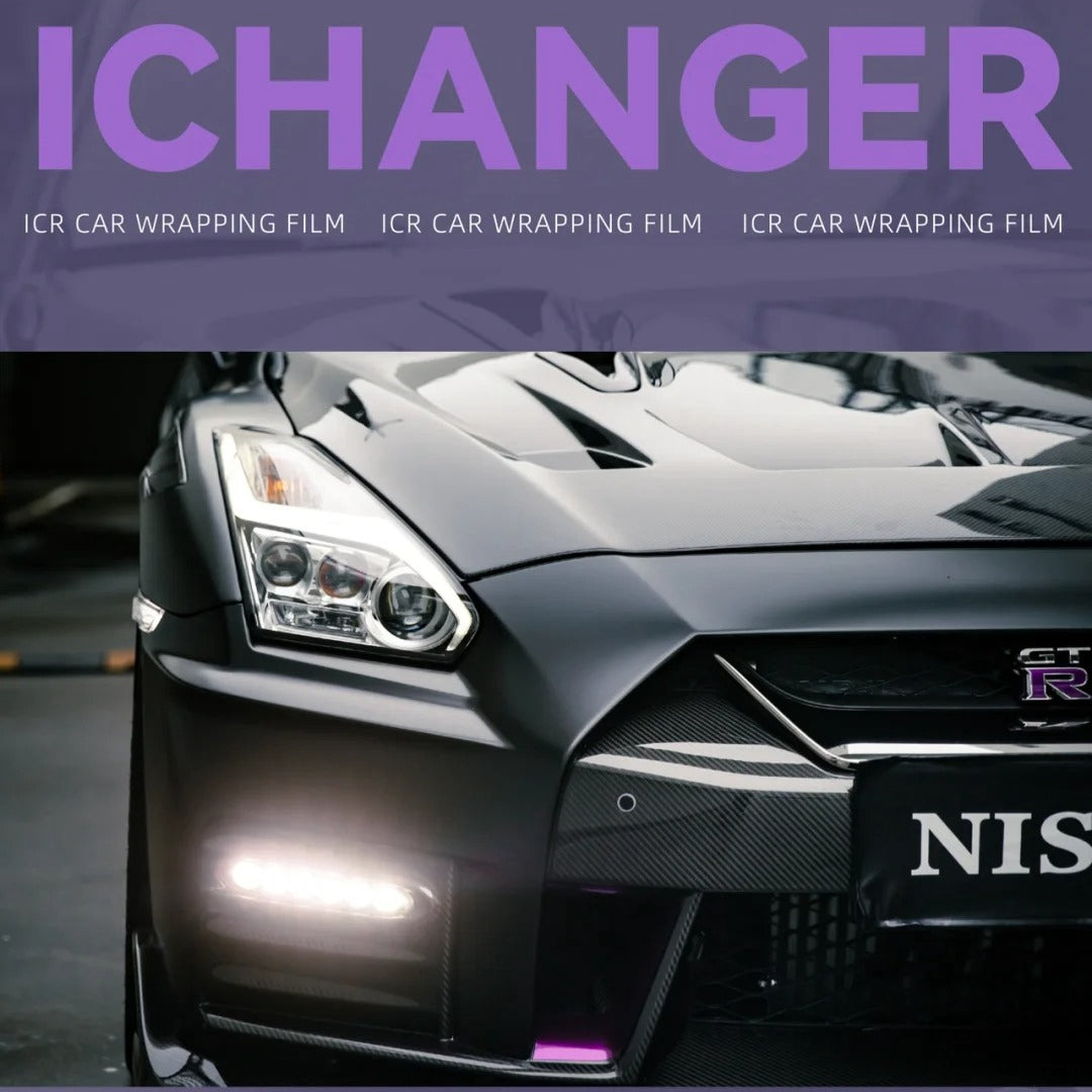 Car Vinyl Wrapping Course Matte Black Wrapping Film Decor Car Body