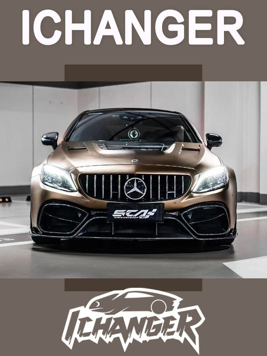 Vinyl Film Matte Metallic Brown For Mercedes Benz