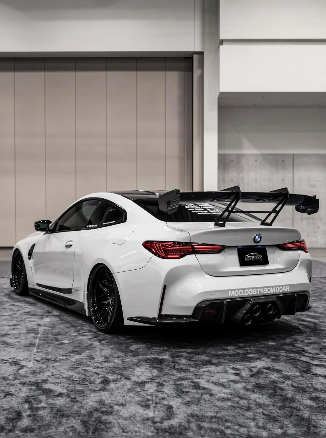 Where to Wrap a Car in New York Vinyl Wrap Super Paint Pearl White for BMW M4
