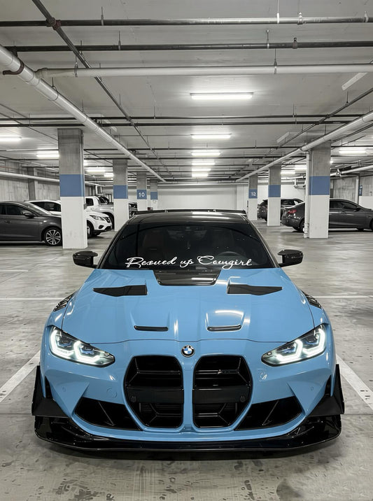 Where Can Wrap A Full Car in Arizona Rain Blue for BMW M4