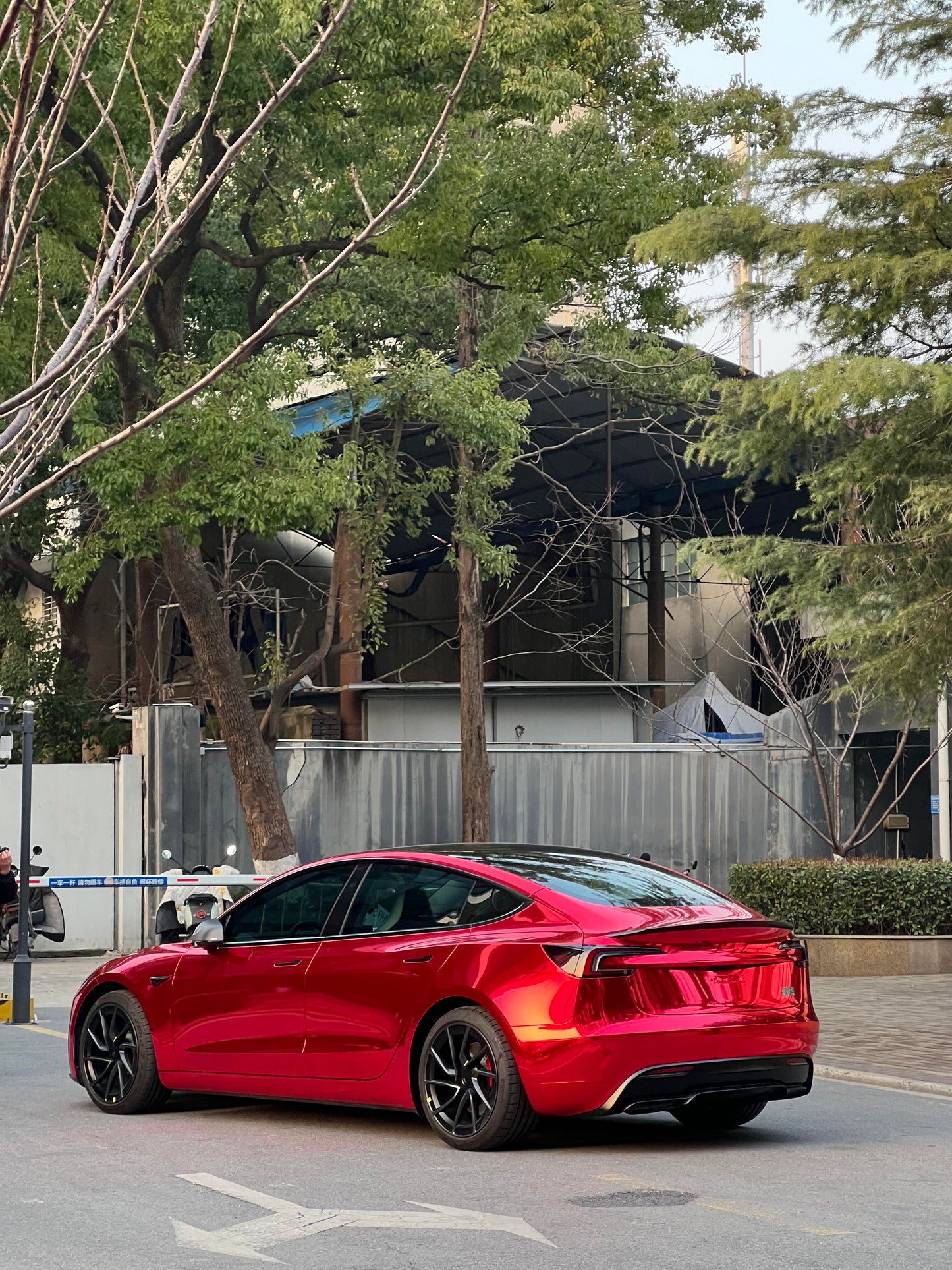 Vinyl Wrap Mirror Chrome Red