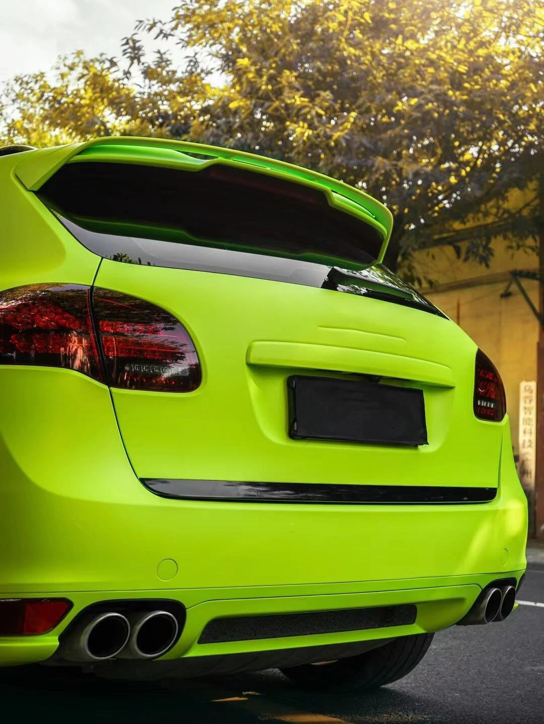 Vinyl Wrap Matte Fluorescence Yellow