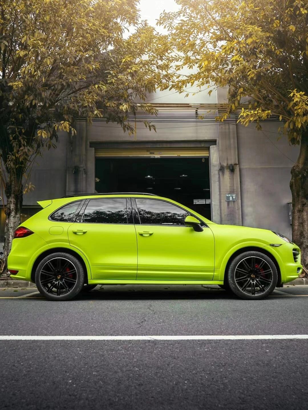 Vinyl Wrap Matte Fluorescence Yellow