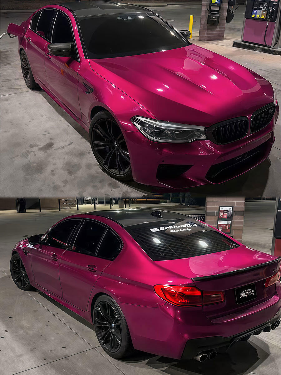 Vinyl Wrap Rose Purple