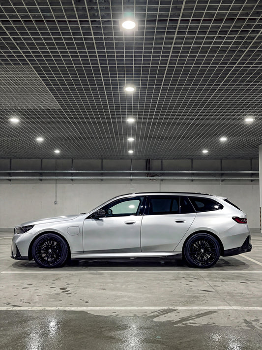 Ichangerfilm Vehicle Wrap Matte Frost Silver for BMW