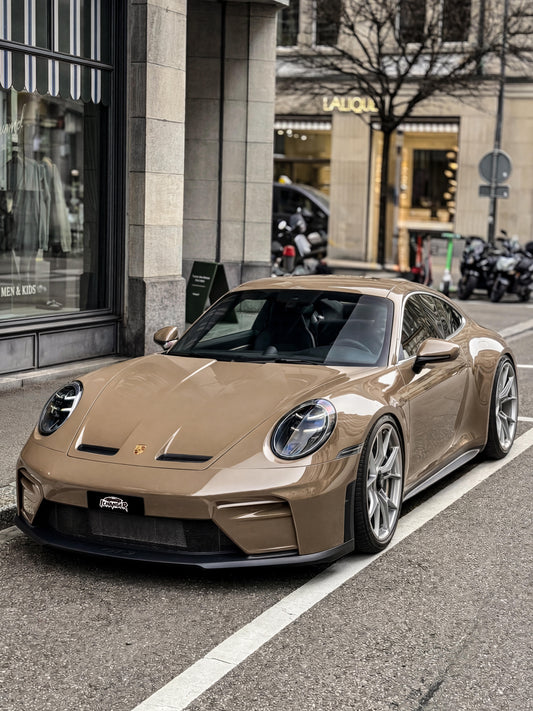Car Wrap Shop Chestnut Brown for Porsche