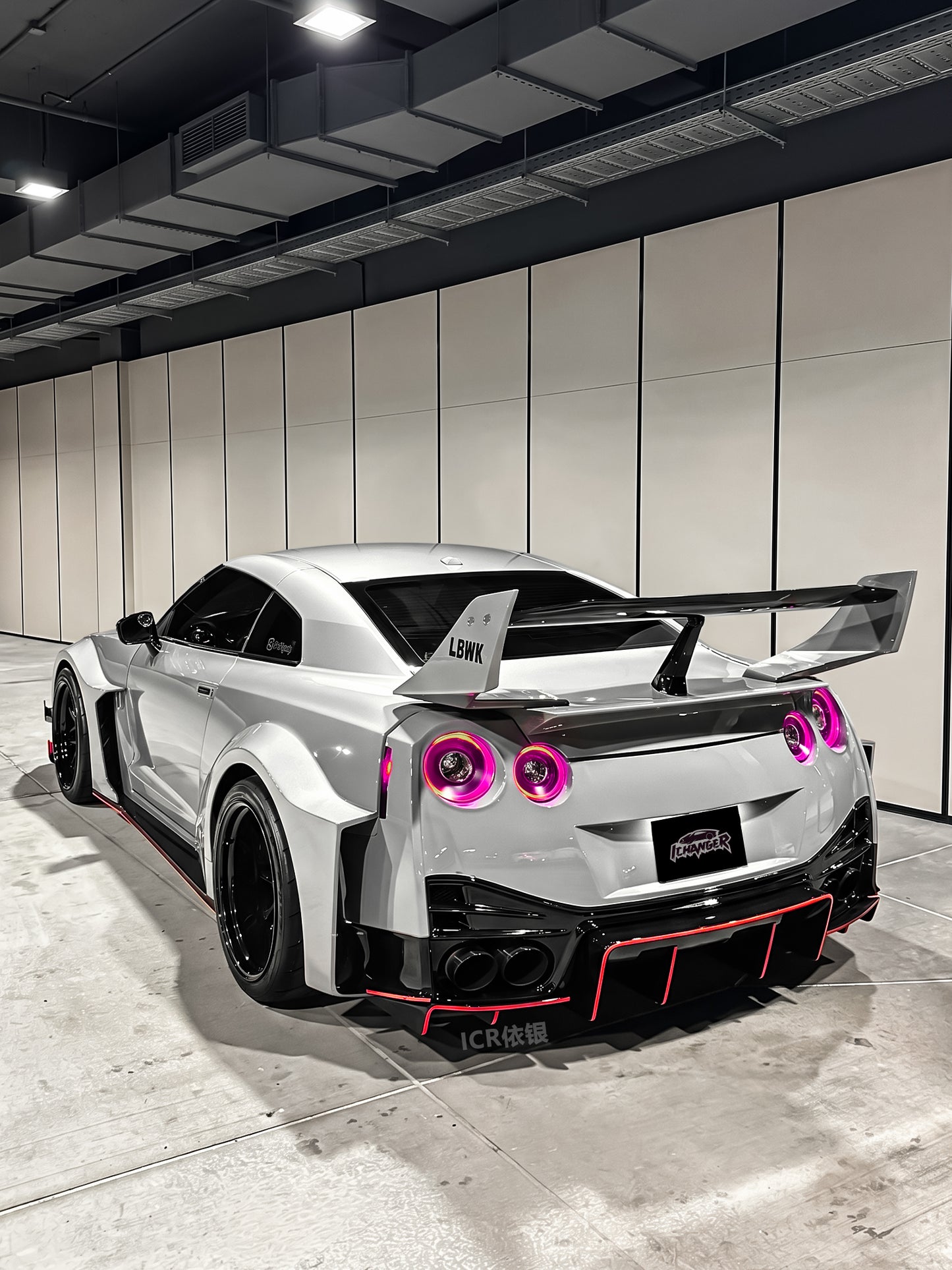 Ichanger Super Premium Color Car Wrapping PPF Iridium Silver For NISSAN GRT