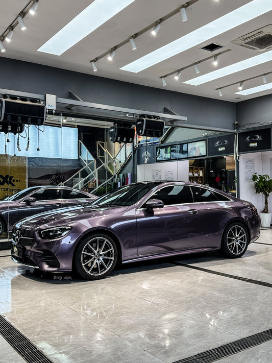 Car Wrap Cost PPF Water Purple for Mercedes Benz