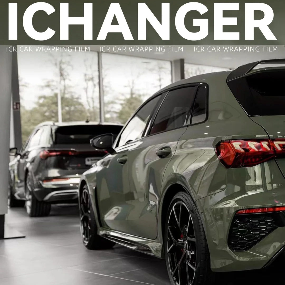 Vinyl Film Warrior Green Wrapping